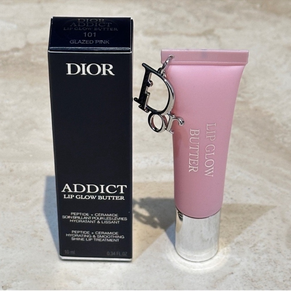 Dior Lip Glow Butter Hydrating Gloss Balm - 101 Pink Glaze